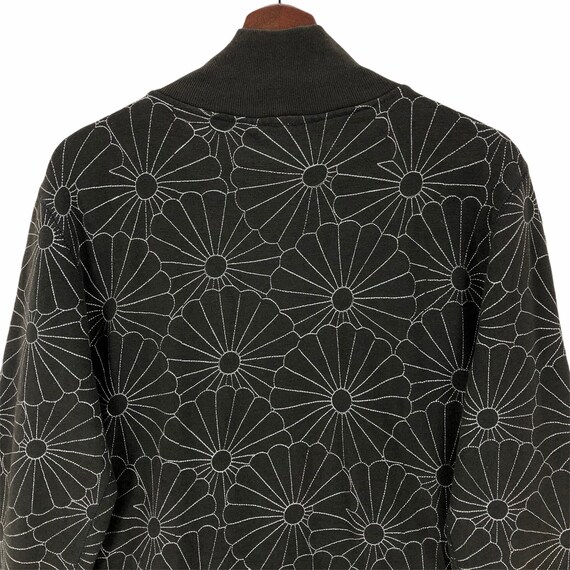 Eternal Zipper Jacket Sweatshirt Embroidery Japan… - image 4