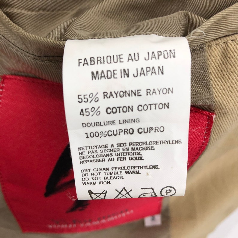 Vintage Yohji Yamamoto Cotton Linen Jacket - Y’s Red Label - Size 3 image 7