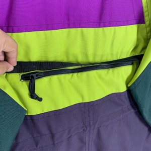 Vintage The North Face Skiwear Jacket: Multicolored Winter Snow Jacket (L) image 5