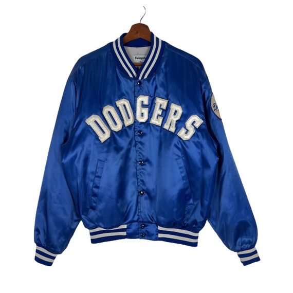 Blue dodgers jacket discount