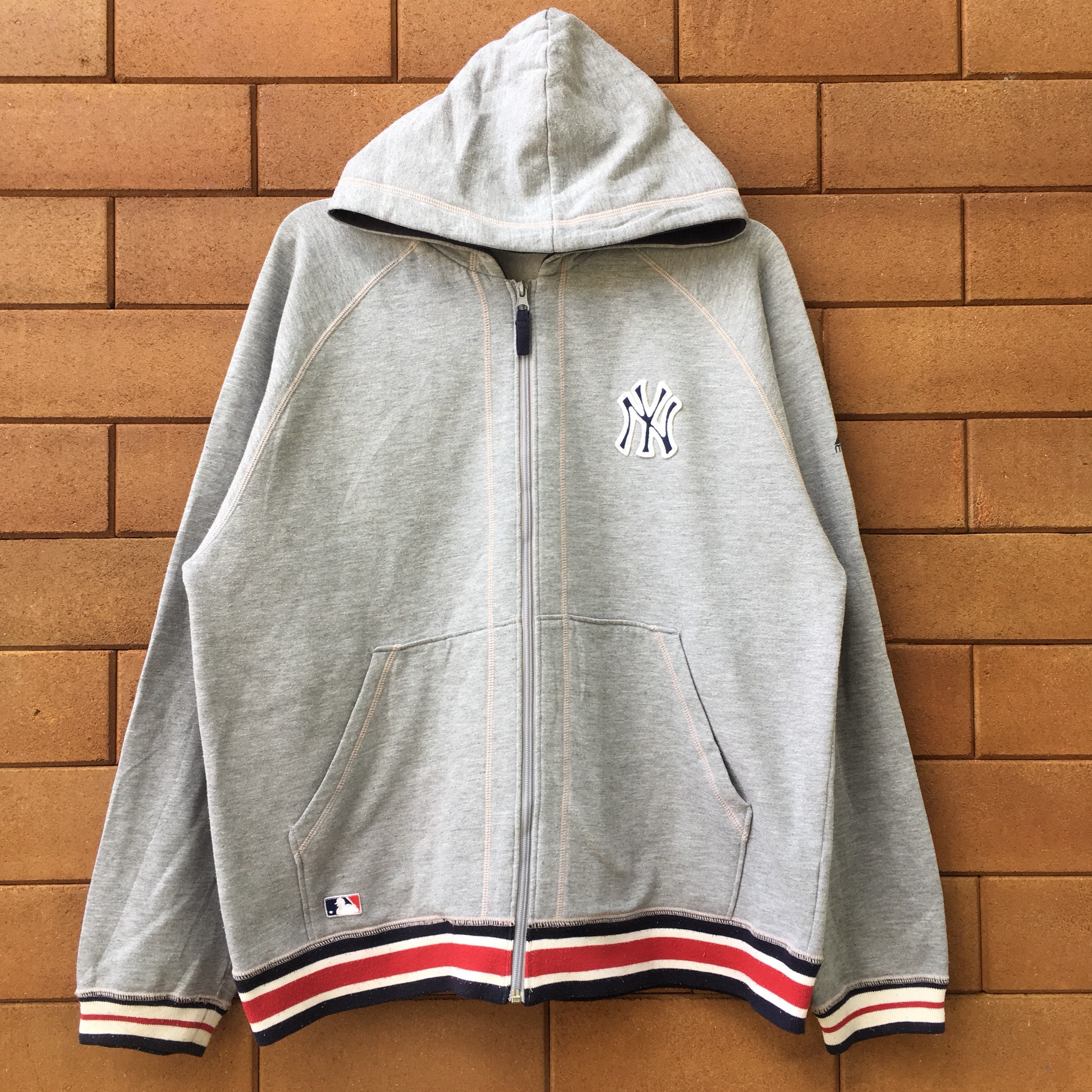 Vintage New York Yankees Hoodie NY Yankees Zip up Hoodies Etsy
