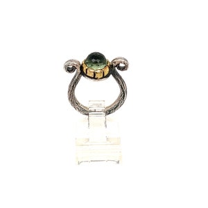 Green Amethyst Ring