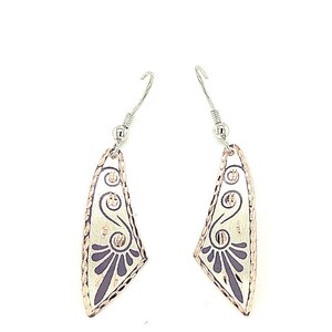 Silver & Purple Samara