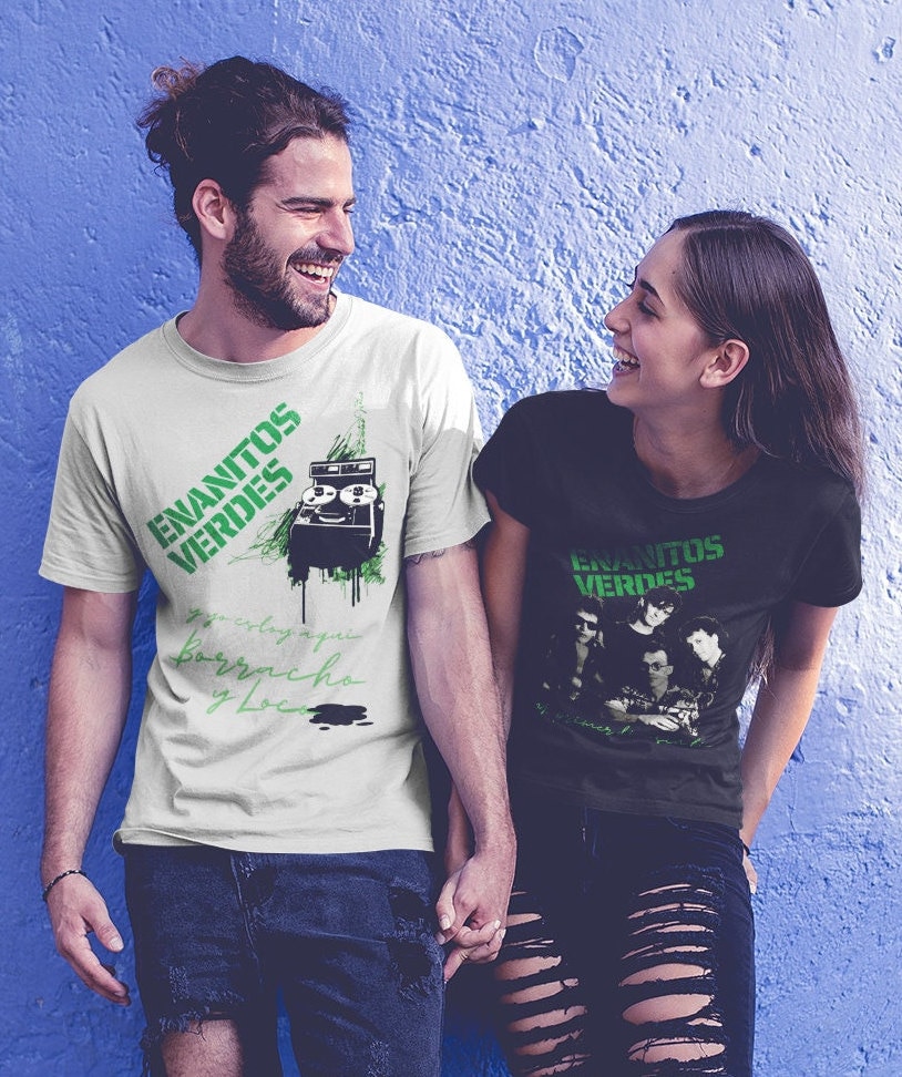 Enanitos Verdes - Borracho y Loco - Men's Jersey Short Sleeve Tee