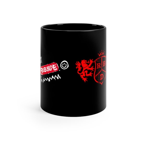 Soy Rebelde - RBD - Black mug 11oz