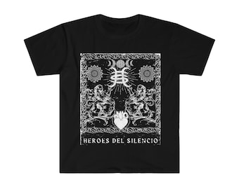 Heroes Del Silencio エロエス・デル・シレンシオ Tシャツ M 1995 Heroes Del Silencio Tour T-Shirt | TShirtSlayer TShirt