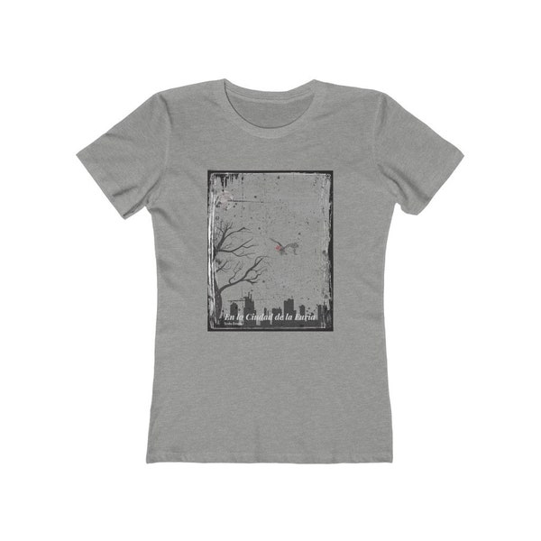 Soda Stereo - En la Ciudad de la Furia - Women's The Boyfriend Tee (Petite Sizes)