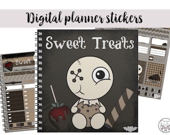 Sweet Treats | Digital Planner Stickers