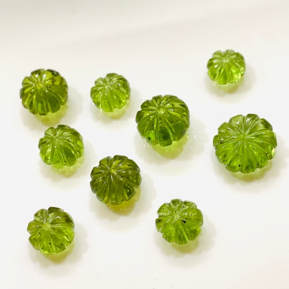 Melon Shape Gemstone AAA quality 100% Natural Apetite Faceted Melon Shape Loose Beads Gemstone for Jewellery 5-8mm Melon Shape Gemstone AAA quality 100% Natural Apetite Faceted Melon Shape Loose Beads Gemstone for Jewellery 5-8mm