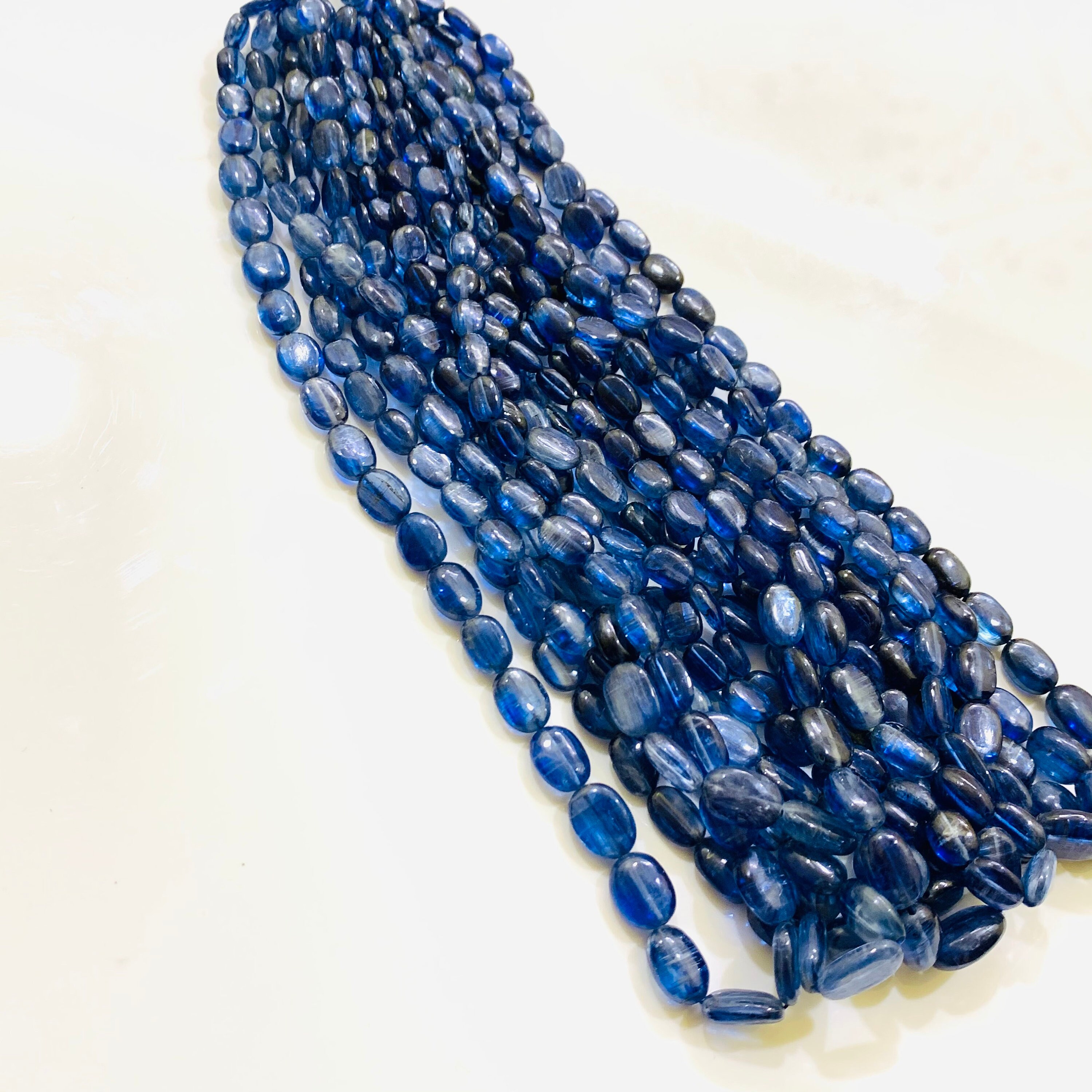 Small Strand of Stunning Kyanite Stick Gemstone Beads 10-40 mm 7.5 cm 2-6