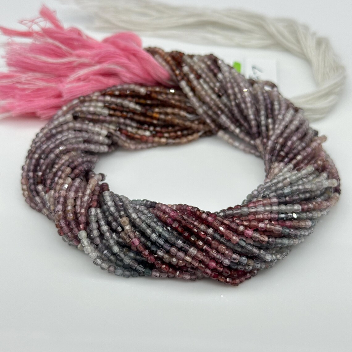 Spinel Box Count 100% Genuine Multi Spinel Box Shape Beads, 3 Mm Spinel Faceted Gemstone ...