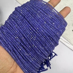 Tanzanite Cocarde Micro Facette 3mm AAA