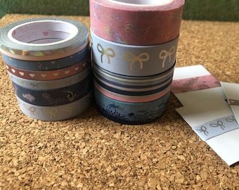 NEW** Simply Gilded - 'Whale Tale' Washi Tape samples | 24 inch washi samples | Sample washi only | Boutique washi | Decorative Tape