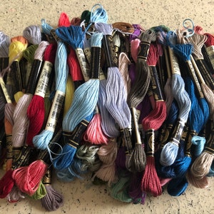DMC embroidery threads | Embroidery floss | Sold each or in sets| Hundreds of colors