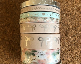 Simply Gilded - 'Natural Beauty" Washi Tape samples | 24 inch washi samples | Sample washi only* | Boutique washi | Decorative Tape