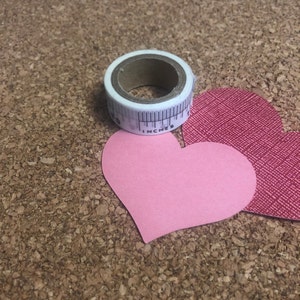 La mesure du ruban a été | 24inch Washi Tape Sample* | Échantillons de ruban Washi | Bande décorative
