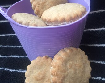 Peanut butter dog biscuits