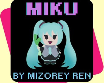 Hatsune Miku animierte Emote || Miku emote