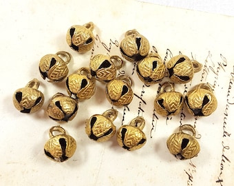 20mm Ghungroo Messingglocke, Banjara Perle, Indien, Antike Messingperlen, Antike Messingglocken, Glockenperlen, Tribalperlen, Boho Perlen, Antike Perlen