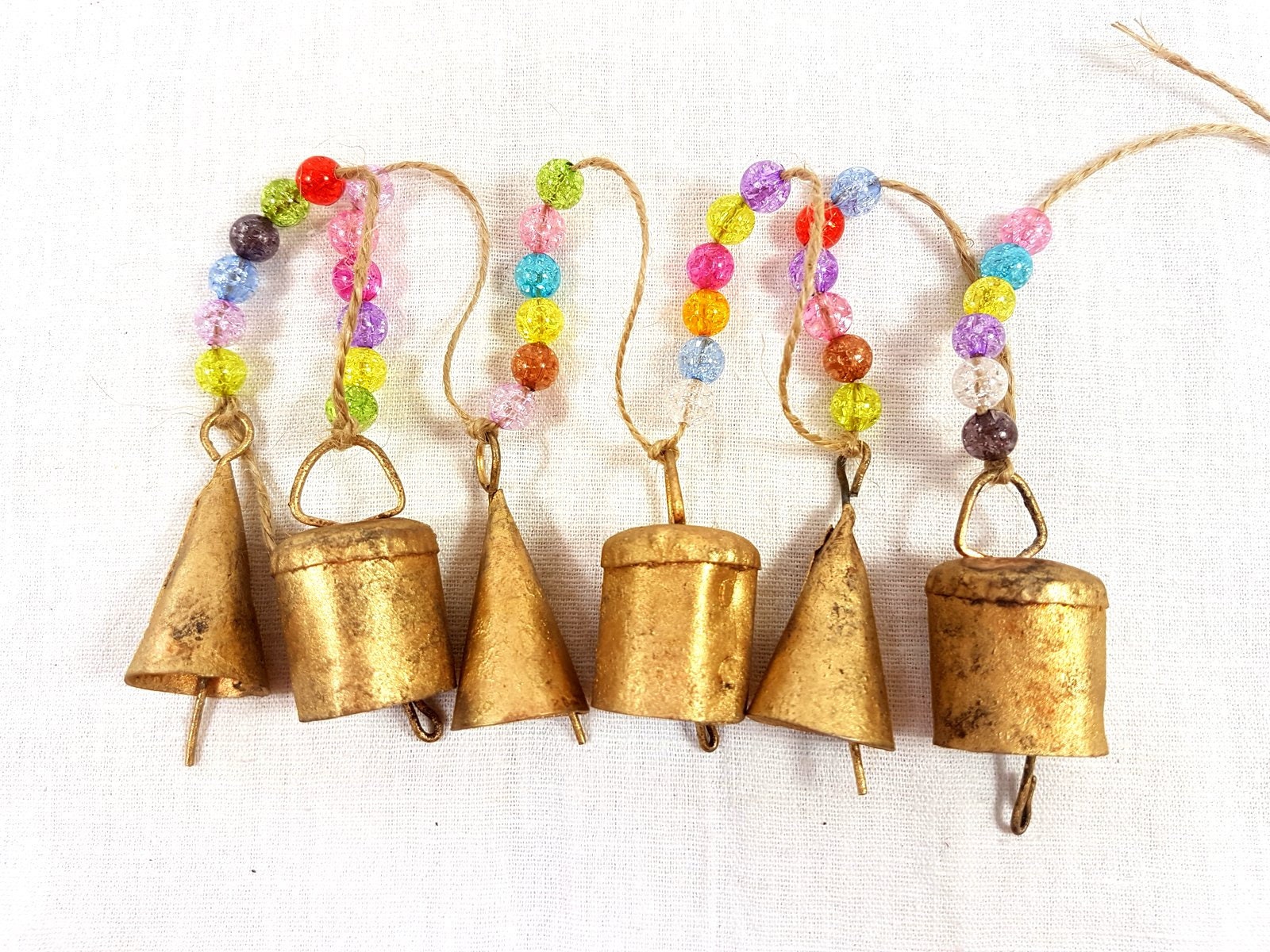 Cloches Windchime, Cloches Mobiles, Cloches sur Ficelle, Petite Cloche, Carillon Bell Wind, Cloche d