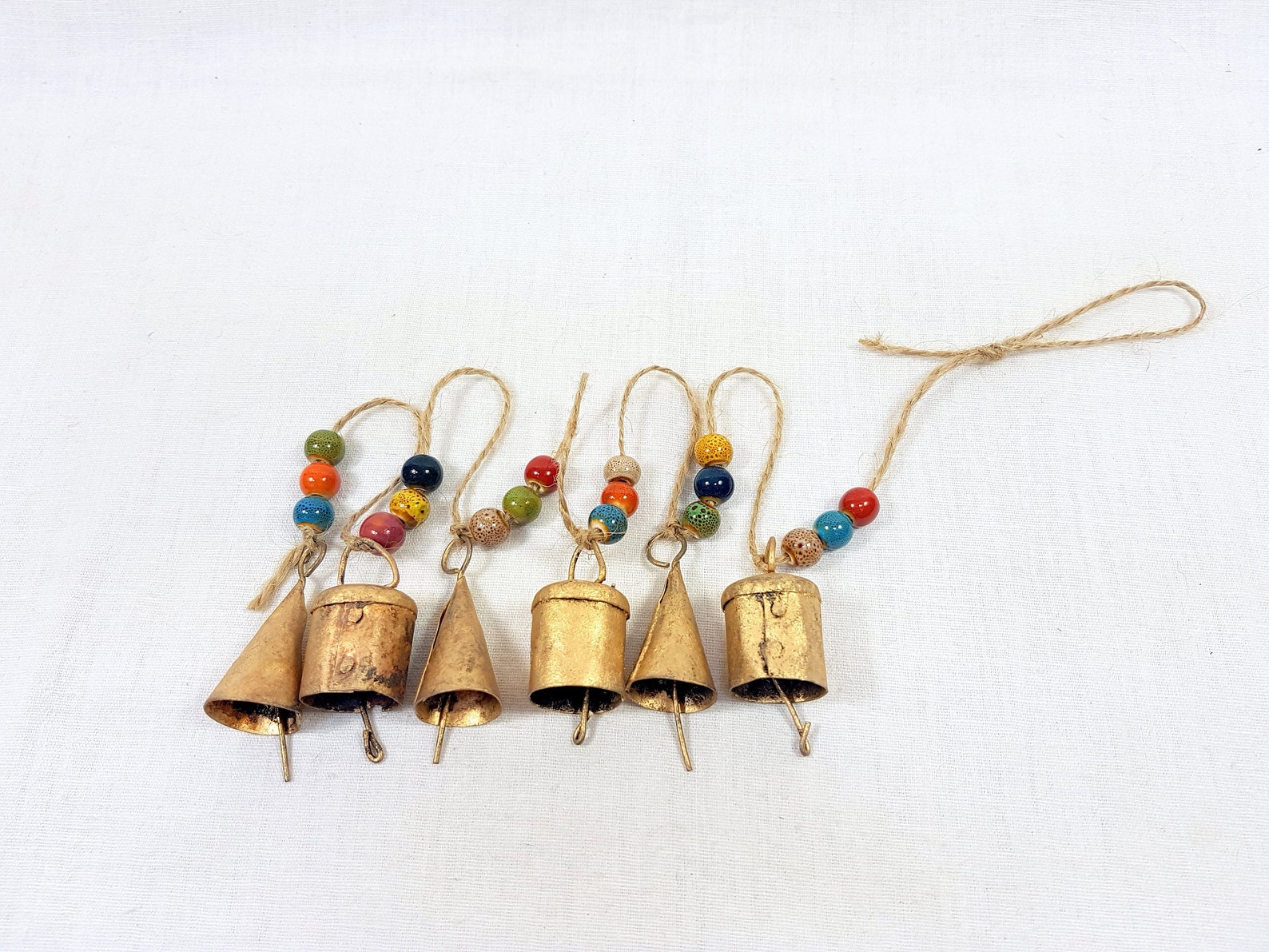 Windchime bells Mobile bells bells on string small Bell Etsy