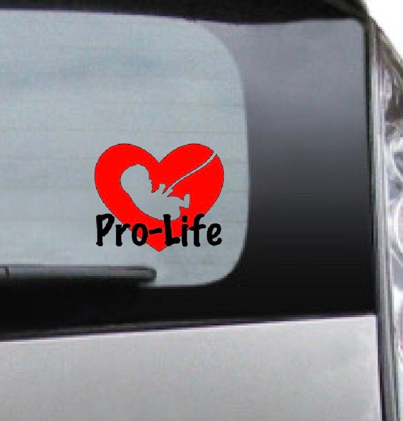 Laptops Custom Pro Woman Pro Life Vinyl Decal Life Decal for Tumblers Anti Abortion Bumper Sticker Car Windows