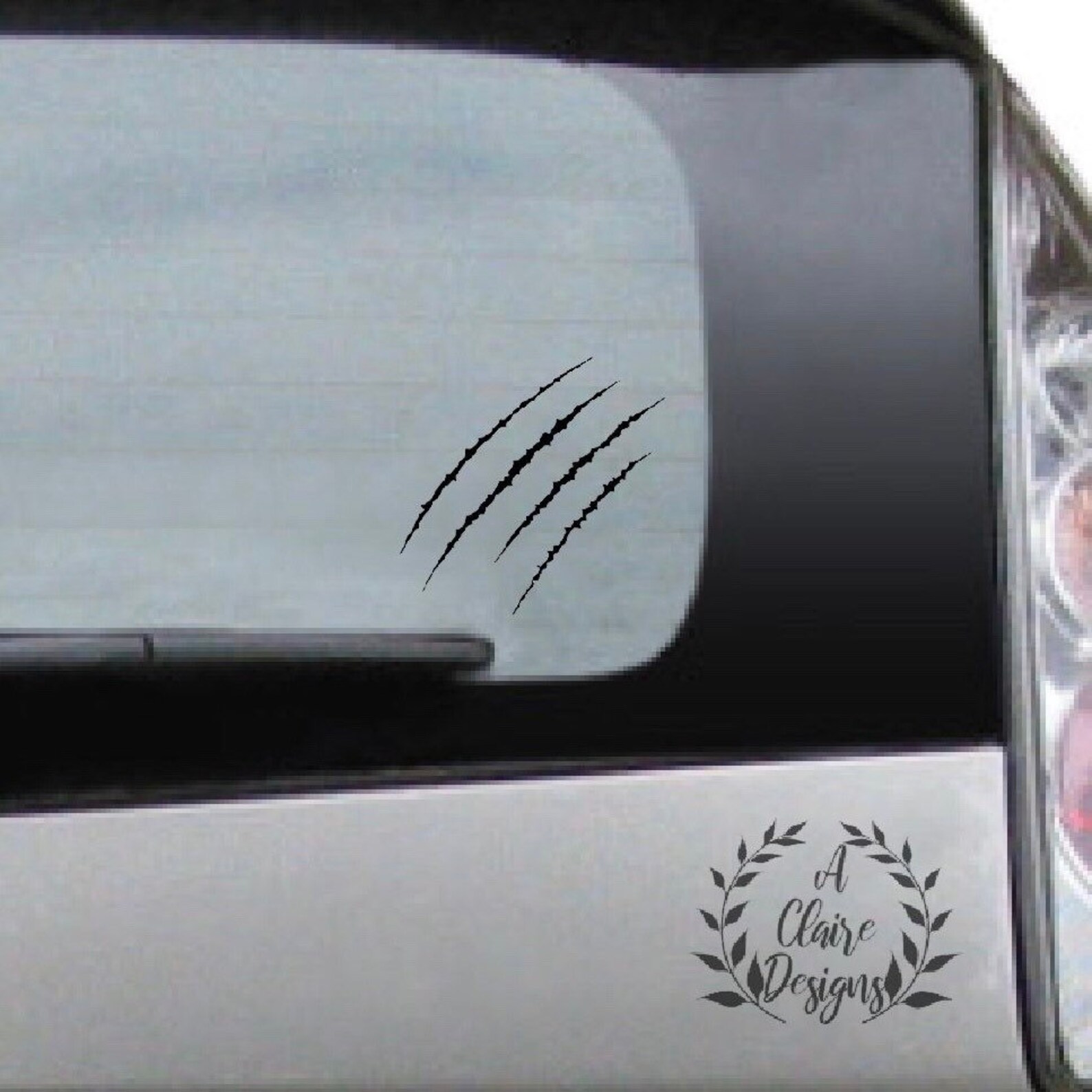 Animal Scratch Vinyl Car Window Decal Sticker Cling Cool Etsy
