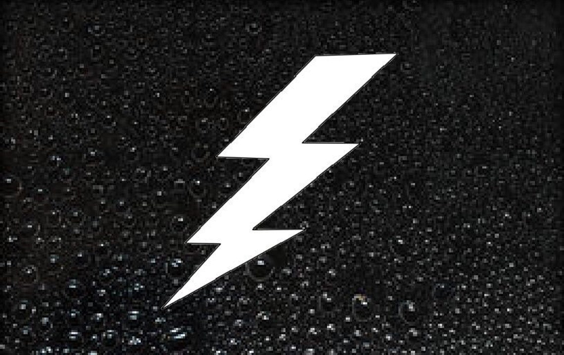 Lightning Bolt Sticker En 2020 | Pegatinas Wallpaper 304