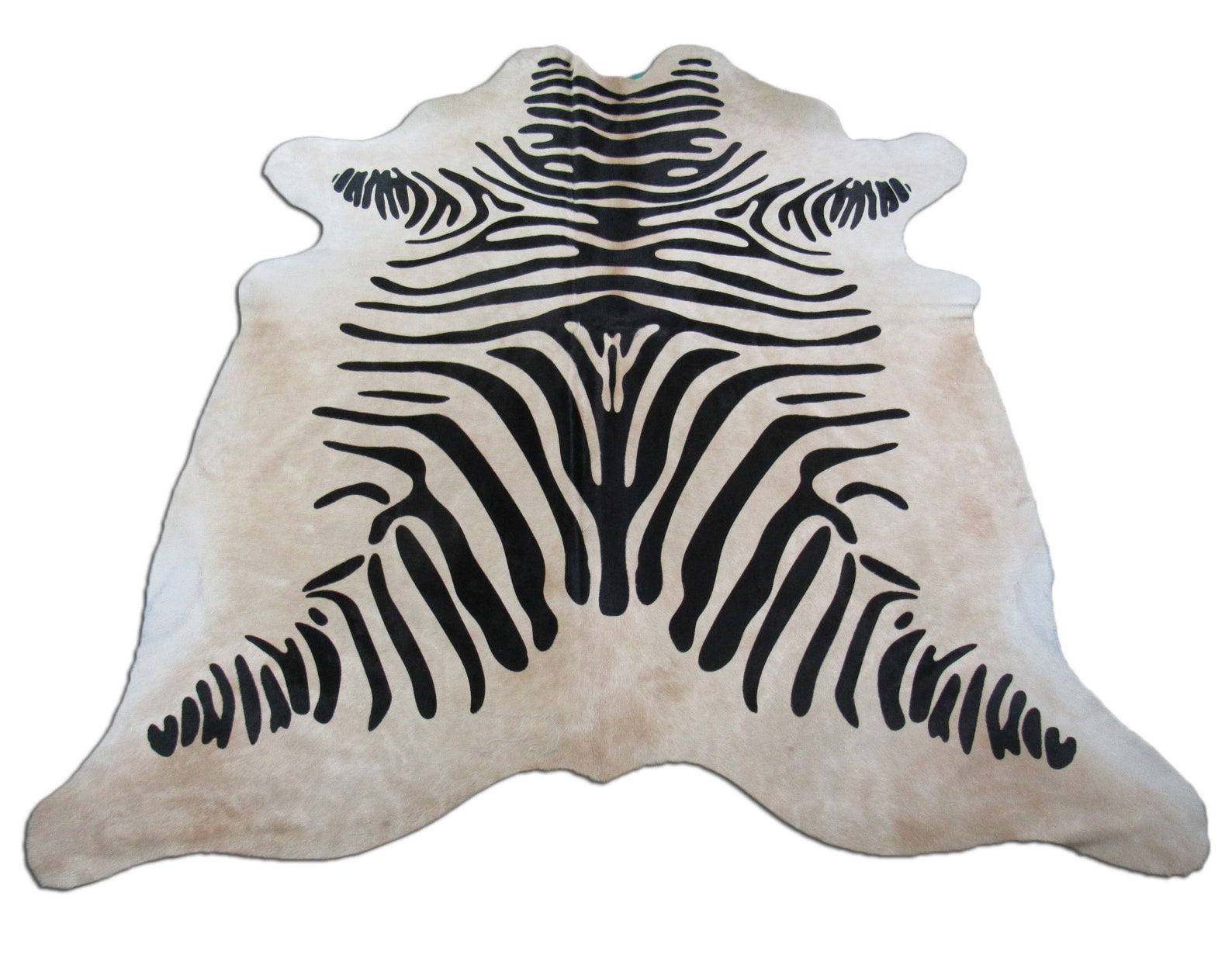 Zebra Rug Zebra Cowhide Zebra Print Cowhide Rug Average Etsy