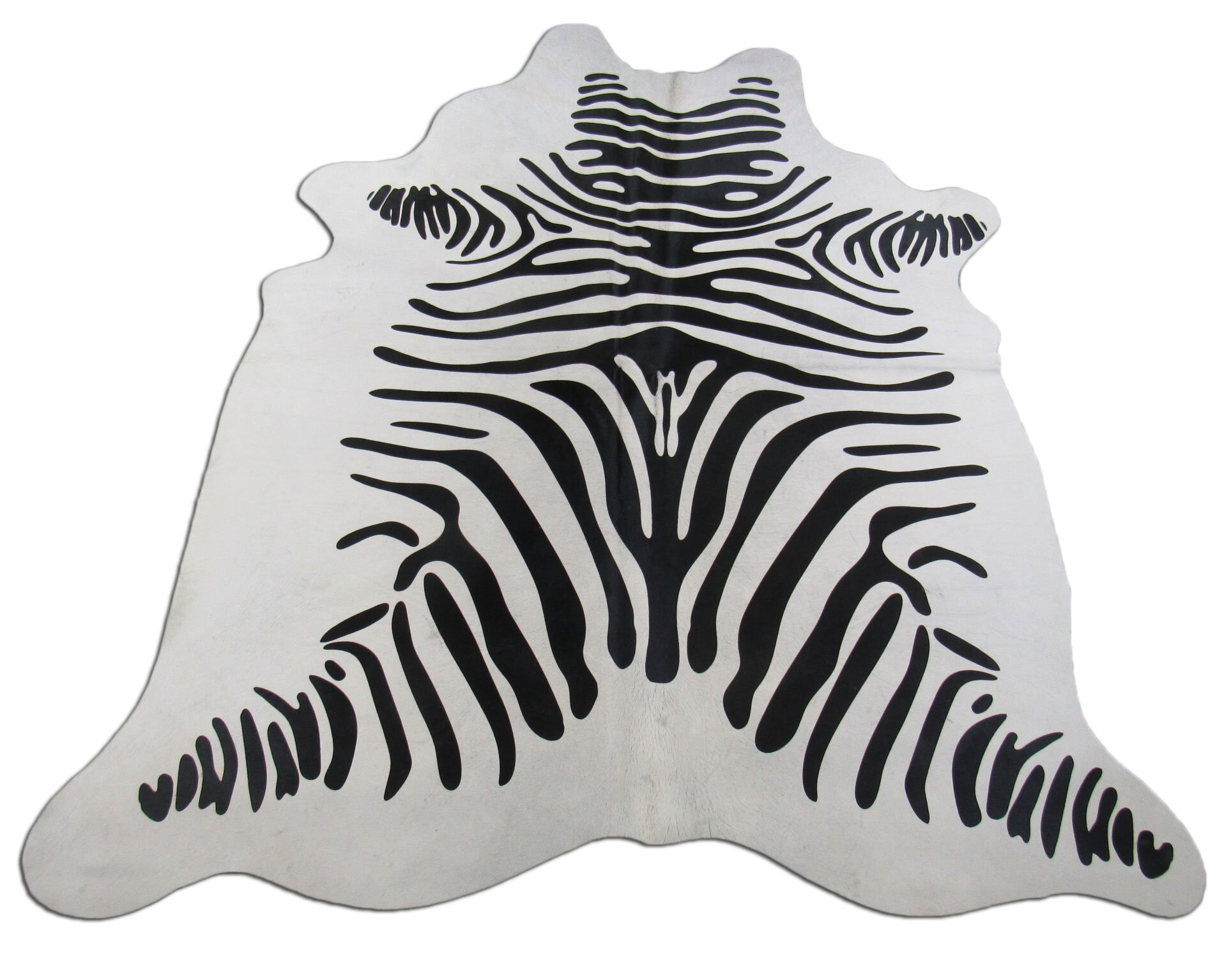 Zebra Rug Zebra Cowhide Zebra Print Cowhide Rug Average Etsy