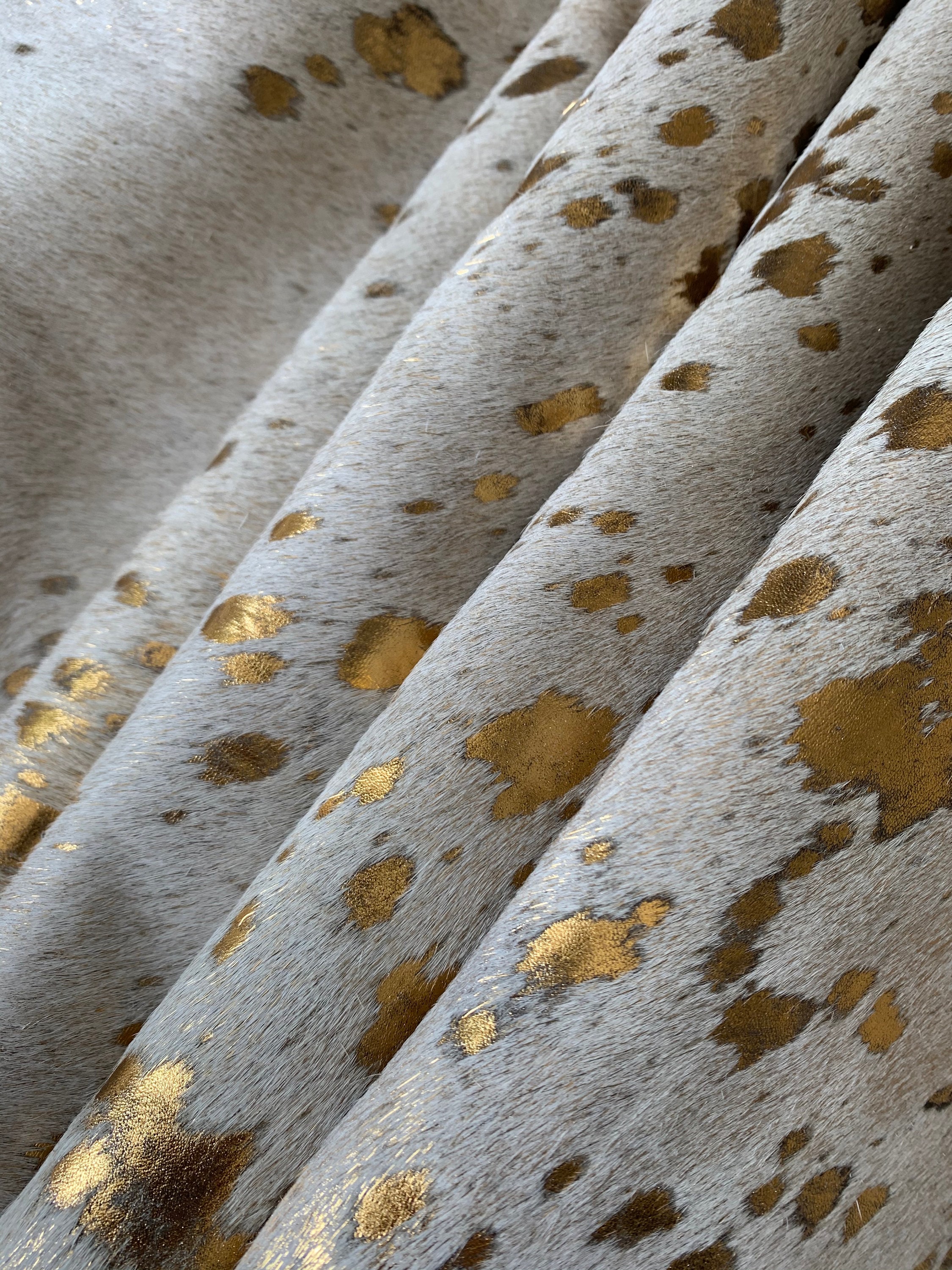 Gold Cowhide Rug Gold Hide Rug Gold Cowhide Carpet Beige Etsy