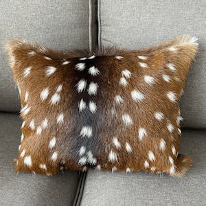 axis achsenhirsch kissengröße: 16 "x 12" achsen kissenbezug
