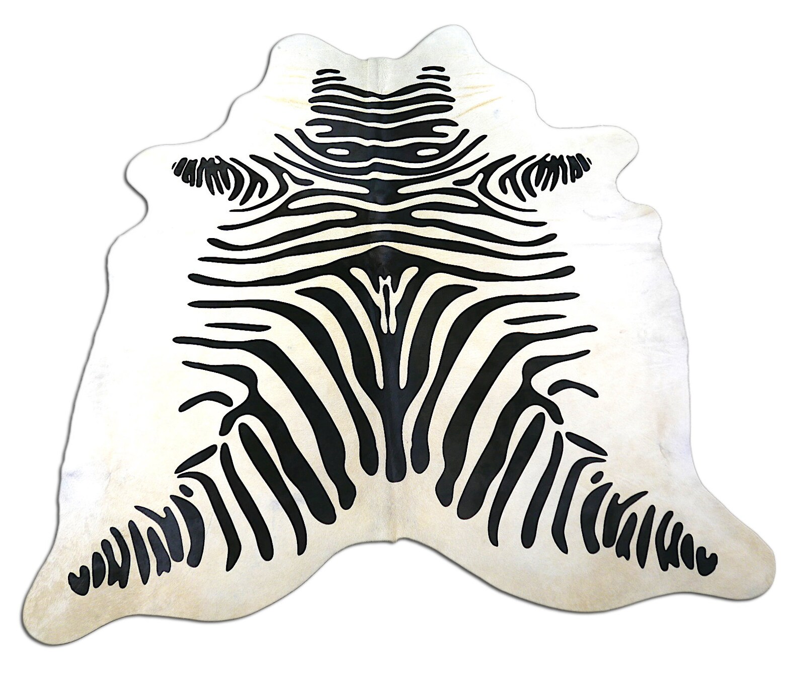 Zebra Rug Zebra Cowhide Zebra Print Cowhide Rug Average Etsy