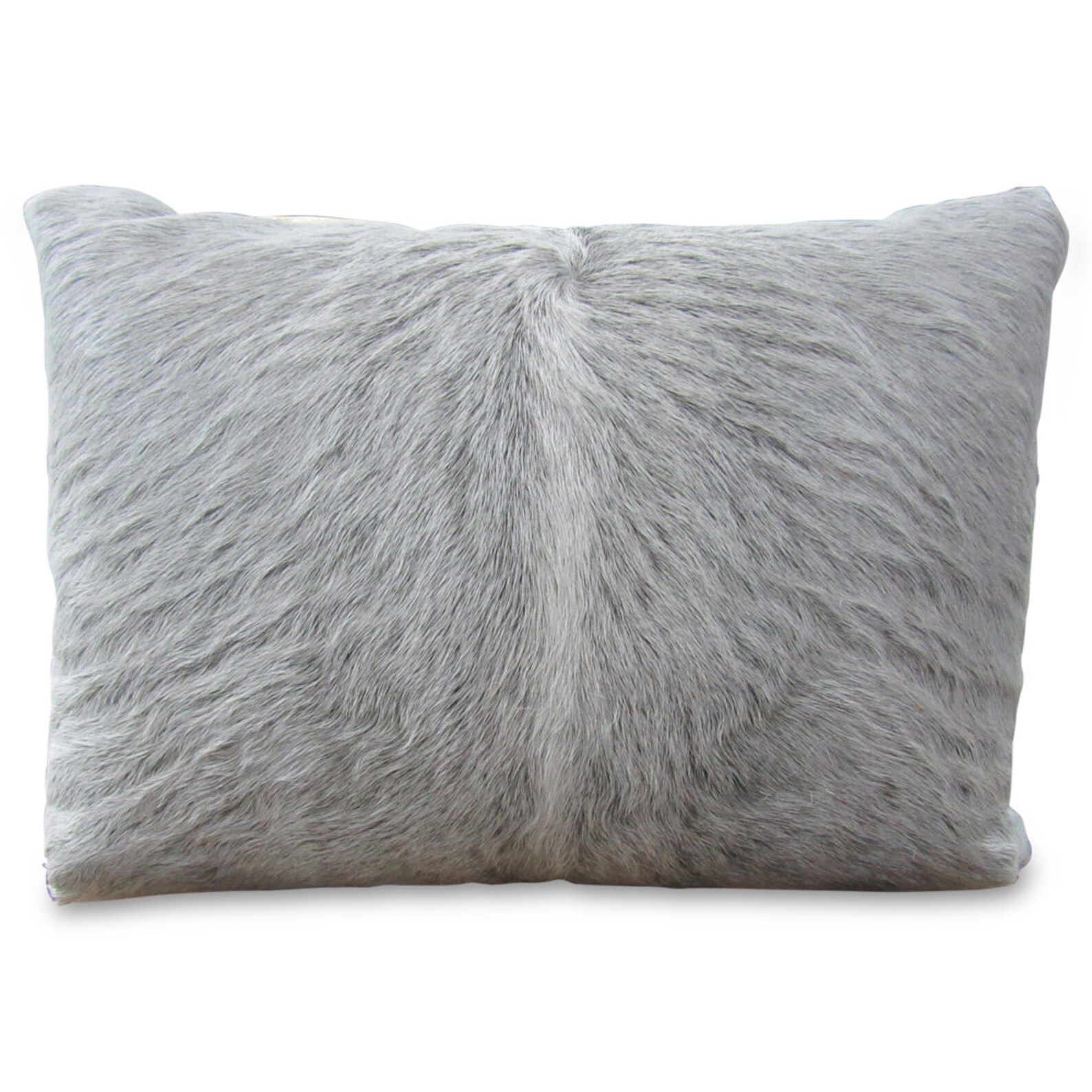 Calfskin Pillow Grey Cowhide Pillow Gray Cowhide Cushion Etsy