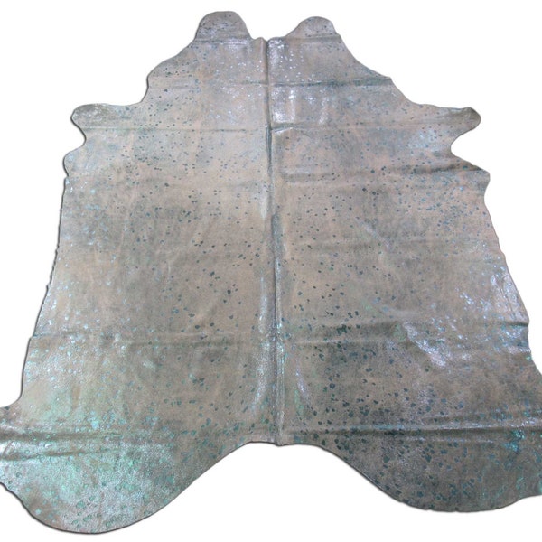 Acid Wash Cowhide Rug - Etsy