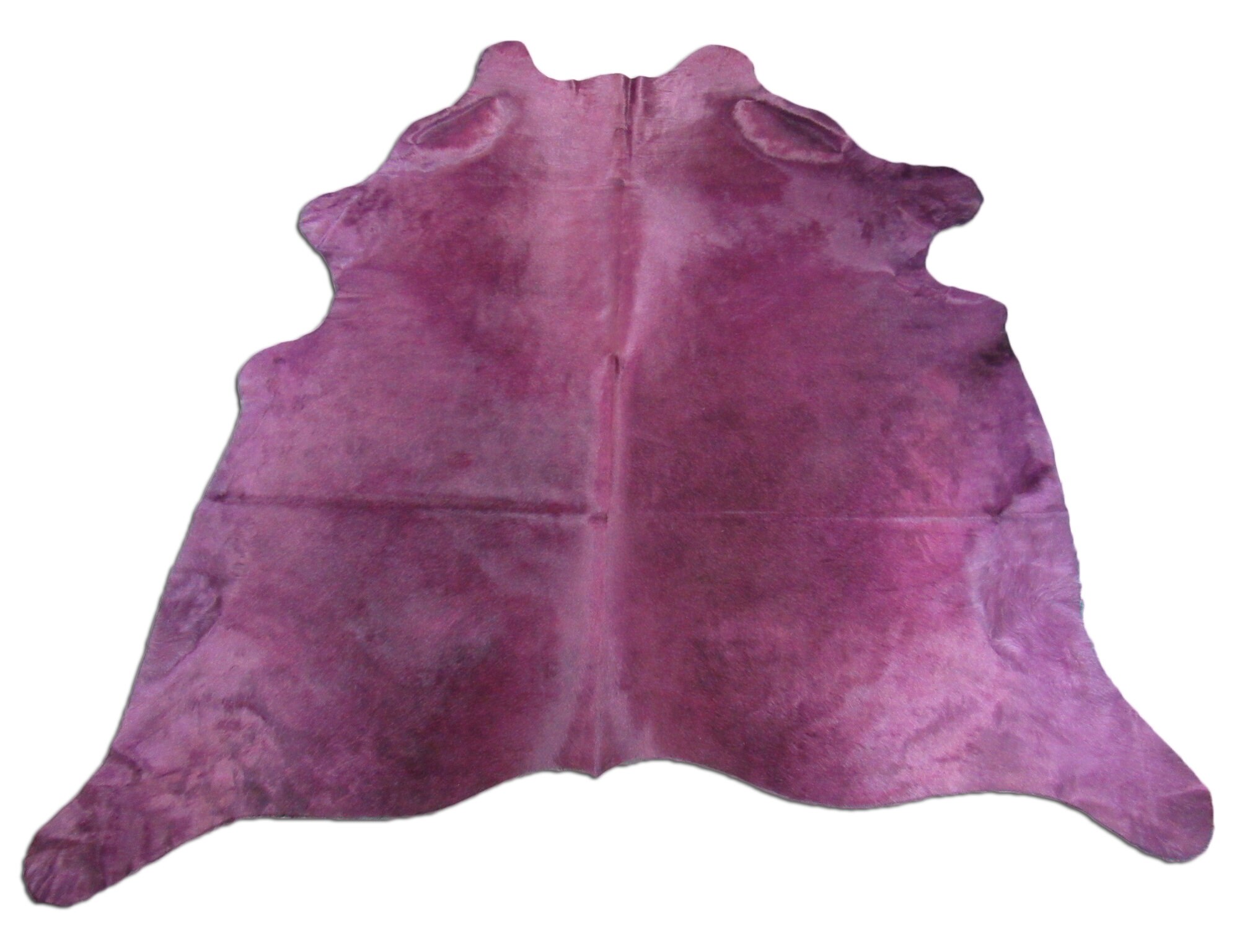 Dyed Purple Cowhide Rug Size 7 1/2 X 7 FT N295 Etsy Australia