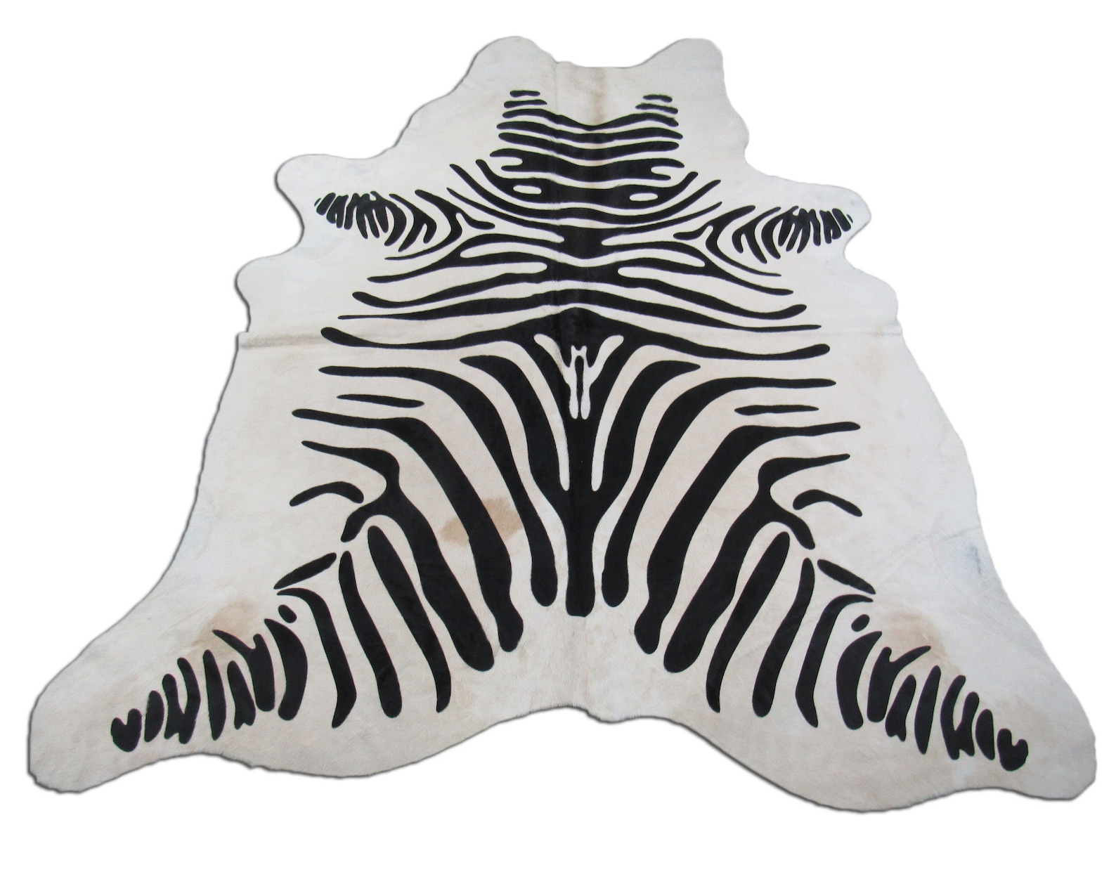 Zebra Rug Zebra Cowhide Zebra Print Cowhide Rug Average Etsy