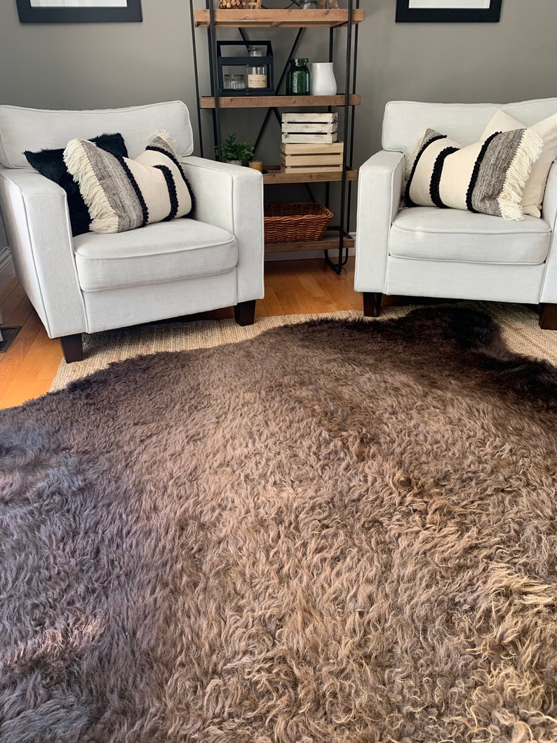 Buffalo Skin Rug American Buffalo Bison Hide Rug Etsy