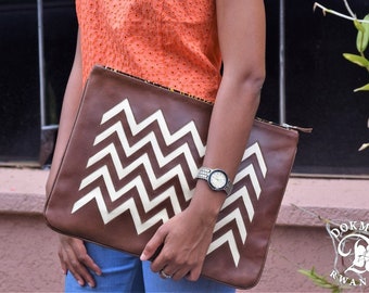 Clutch bag, laptop bag