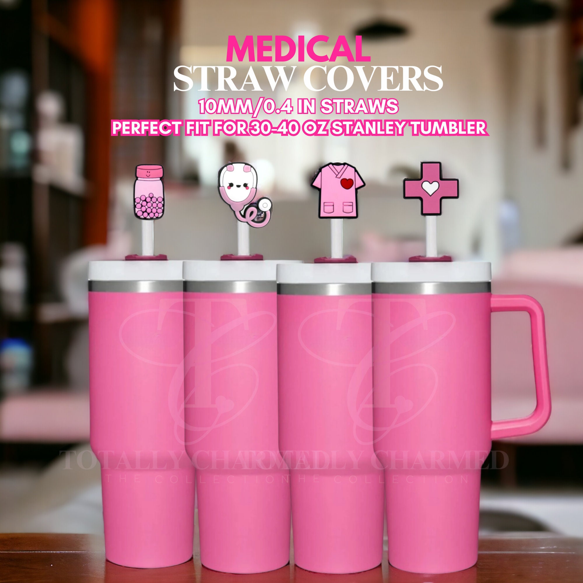 Nurse Topper, Nurse Gifts, Nurse Accessories, Tumbler Accessories, Stanley Straw Cover, Stanley Topper,