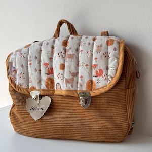 Cartable enfant personnalisé, cartable maternelle