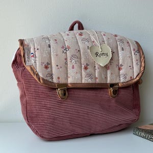 Cartable enfant personnalisé, cartable maternelle