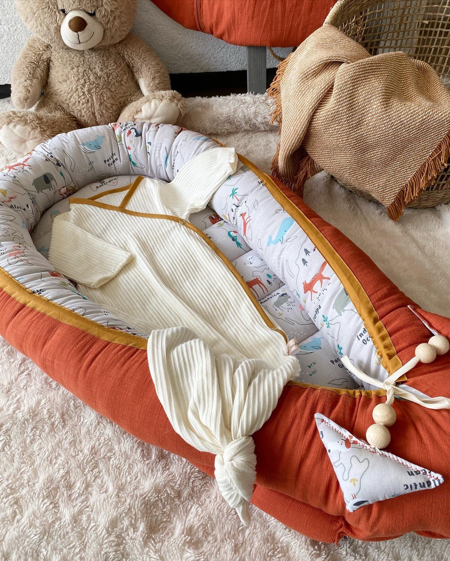 Nid de Bébé, Réducteur Lit, Cocon