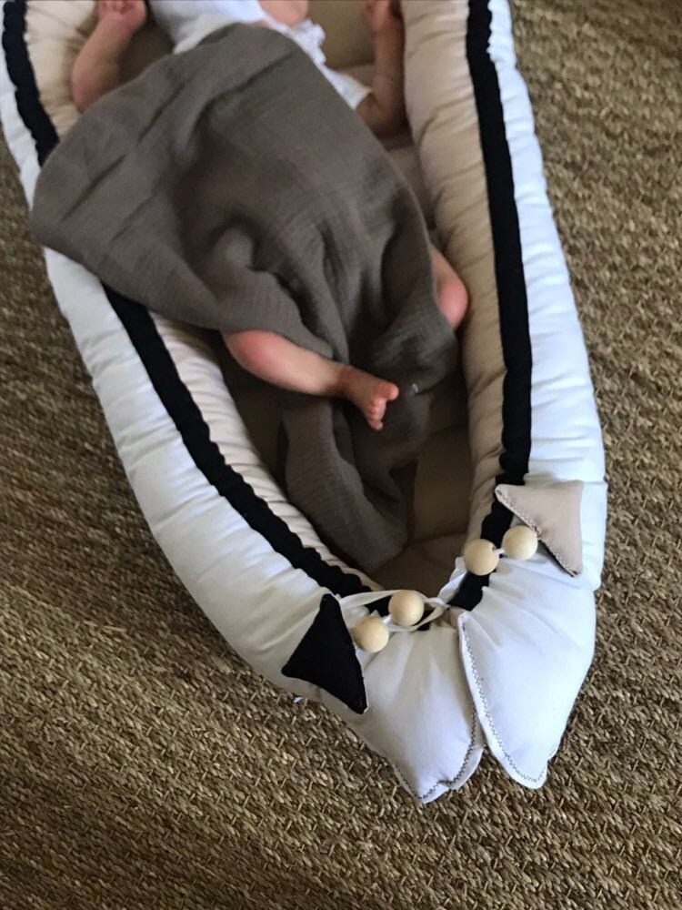 Réducteur de Lit, Nid Bébé, Cocon Pour Bébé