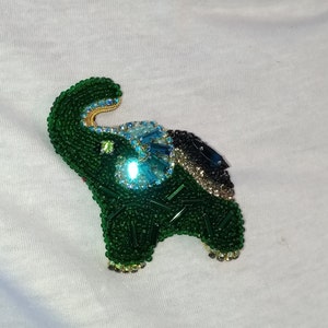 Elephant Brooch, Cute Elephant Brooch, Cute Brooch, Elephant Jewellery, Handmade Jewellery, Lover Gifts, Animal Brooch