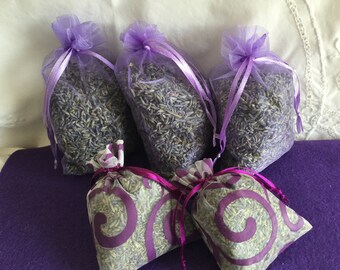 English Lavender flower buds, Highly Scented Lavender, Calming and Wellness, Pleasing Fragrance, Relaxing and Soothing Sachet, Lavender Gift