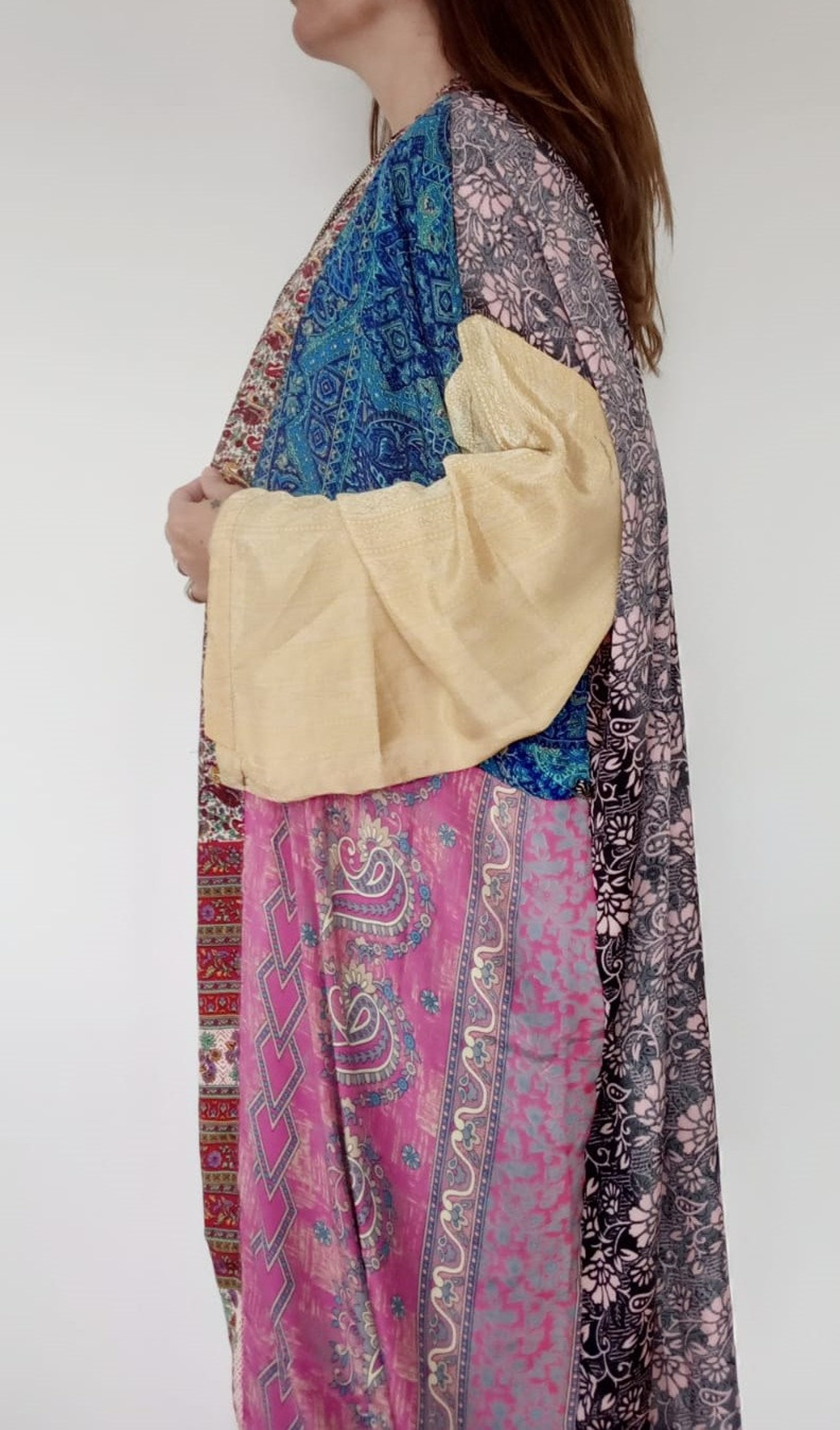 Robe Kimono. Veste longue Kimono. Boho Kimono Cardigan ...