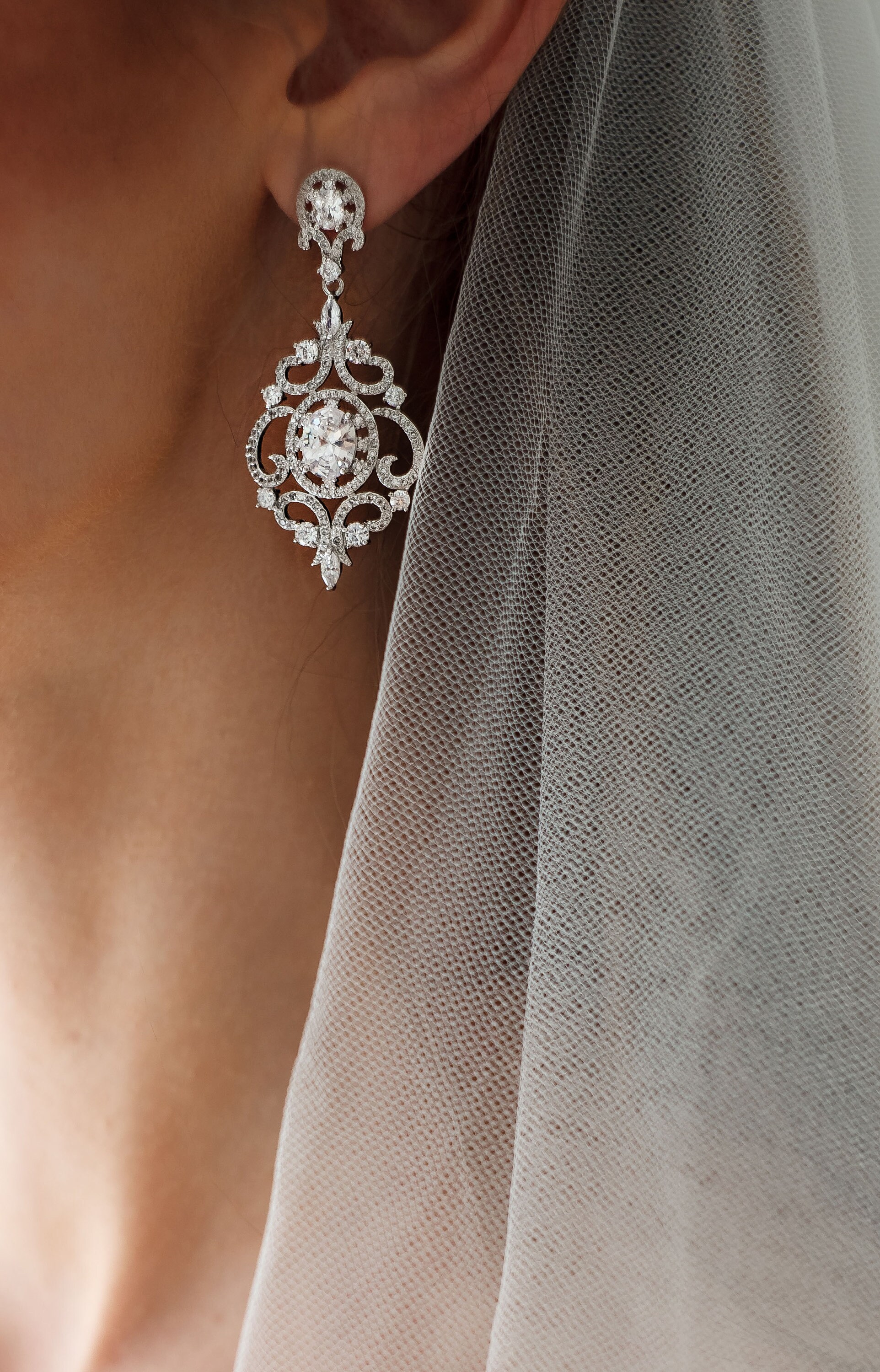 Zirconia Wedding Bridal Crown Tiara main image 1