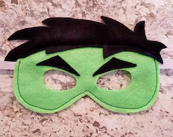 Hulk Kids Masques en feutre