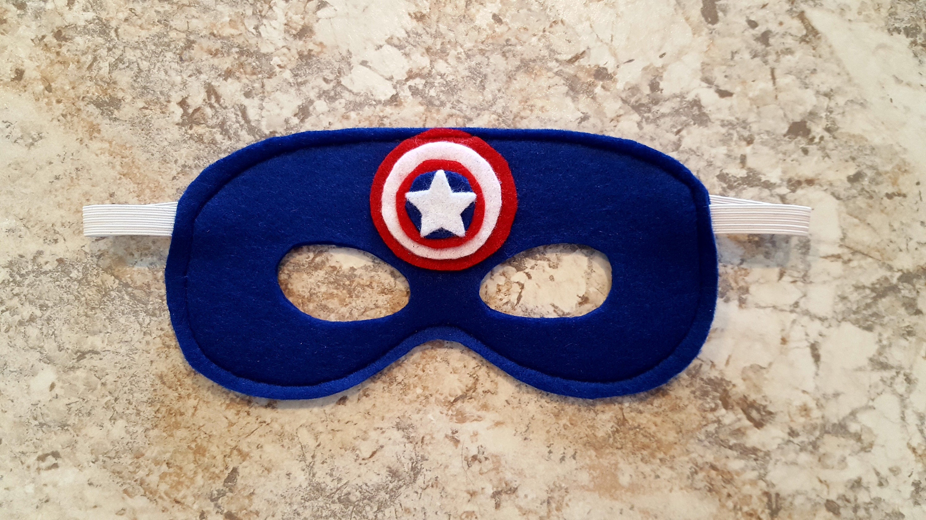 Captain America Kids Felt Masks | Etsy